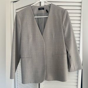 COPY - Theory Collarless Staple’s Jacket